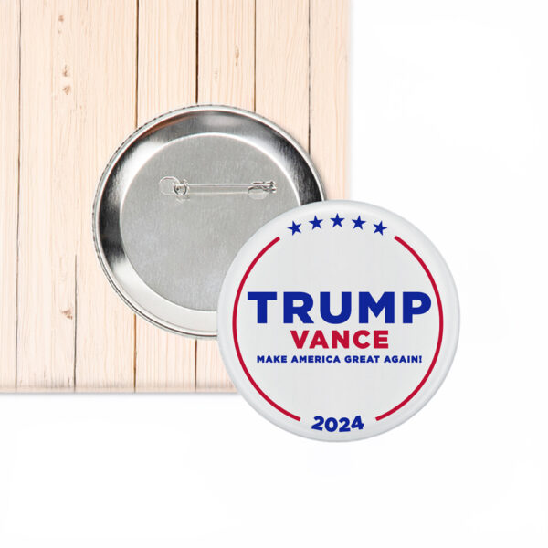 Trump-Vance MAGA Buttons: Show Your Support for America's Greatness