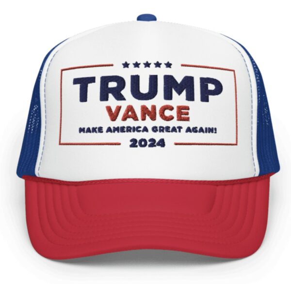 Trump-Vance Make America Great Again Foam Trucker Hat