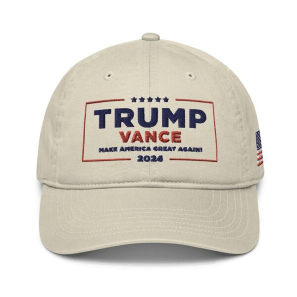 Trump-Vance Make America Great Again Organic Baseball Cap