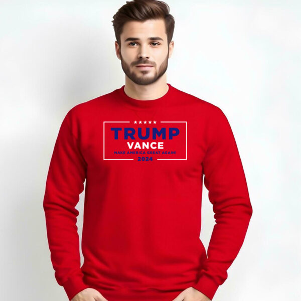 Trump Vance Make America Great Again Red Sweatshirt: Show Your Patriotism in Style