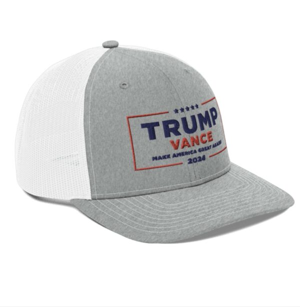 Trump-Vance Make America Great Again Snapback Trucker Cap