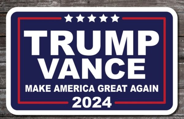 Trump Vance Sticker: Declare Your Conservative Pride with This Decal