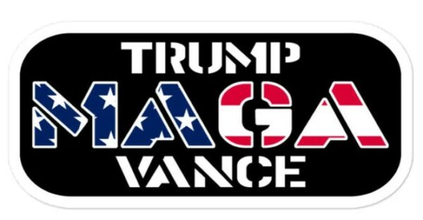 Show Your Support: USA Trump Vance MAGA 2024 Bumper Sticker