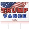 Trump Vance 2024 Yard Sign, Presidential Election Sign 2024, Patriotic Sign for your Yard
