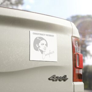 Candace CONSPIRACY THEORIST STANDACE Built Different Car Magnets Ú