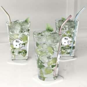 Candace Life Is Tough Pint Glass, 16oz