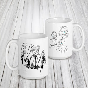 Signature TRUMP 47 WINS LIBERALS CRY STANDACE MUG