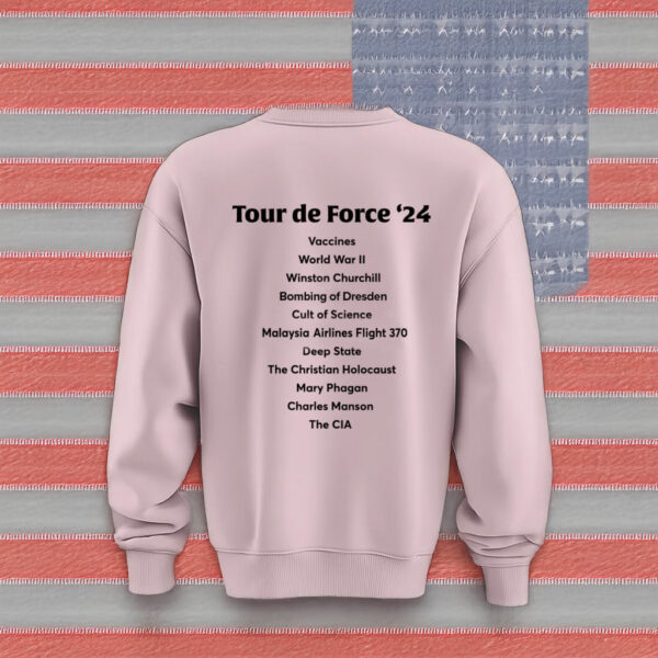 Tour de Force 24 Forbidden History Crewneck