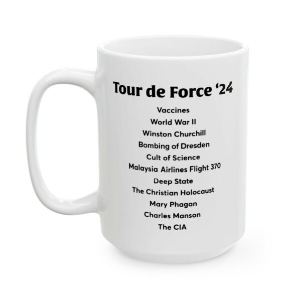 Tour de Force 24 Forbidden History Mug US