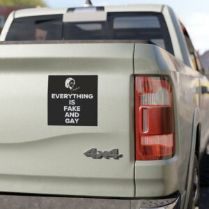 Candace EVERYTHING Is Fake And Gay Car Magnets, Sticker