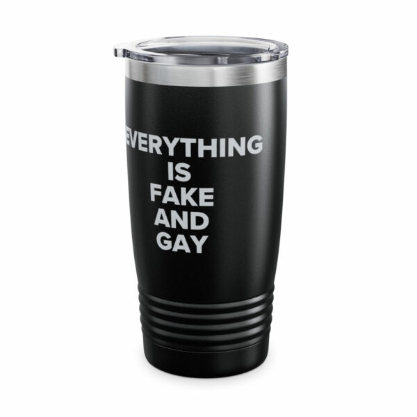 Candace EVERYTHING Is Fake And Gay Ringneck Tumbler, 20oz