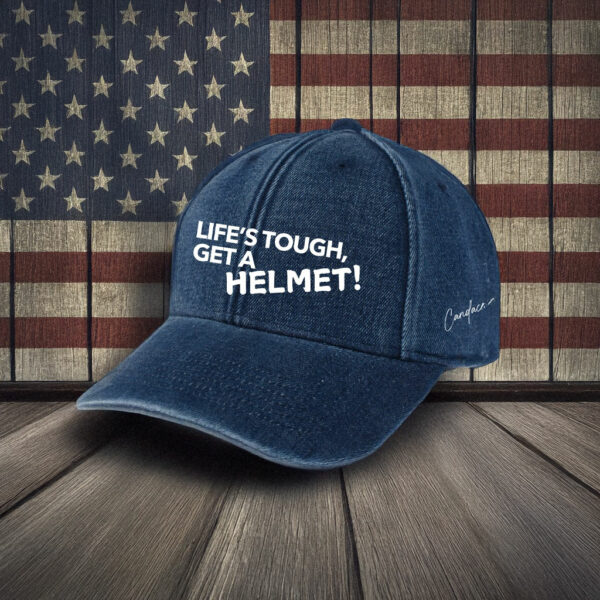 Life’s Tough Get A Helmet Candace owens Hat