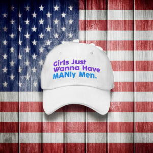 Candace Owens Girls Just Wanna Have Manly Men Hat