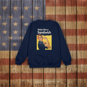 Candace Owens Make Him A Sandwich Propaganda Crewneck