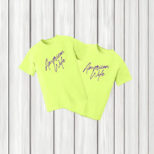 American Wife Neon T-Shirt – Club Candace