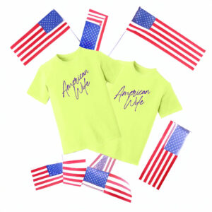 American Wife Neon T-Shirt – Club Candace