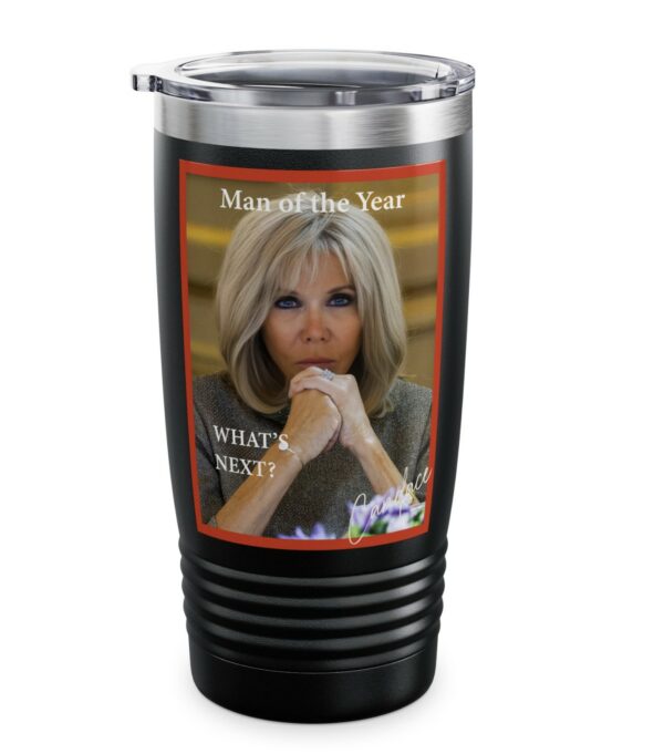 Candace Owens Man Of The Year Ringneck Tumbler