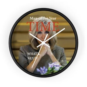 Candace Owens Man Of The Year Wall Clock