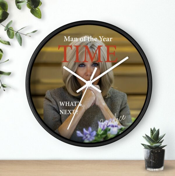 Candace Owens Man Of The Year Wall Clock