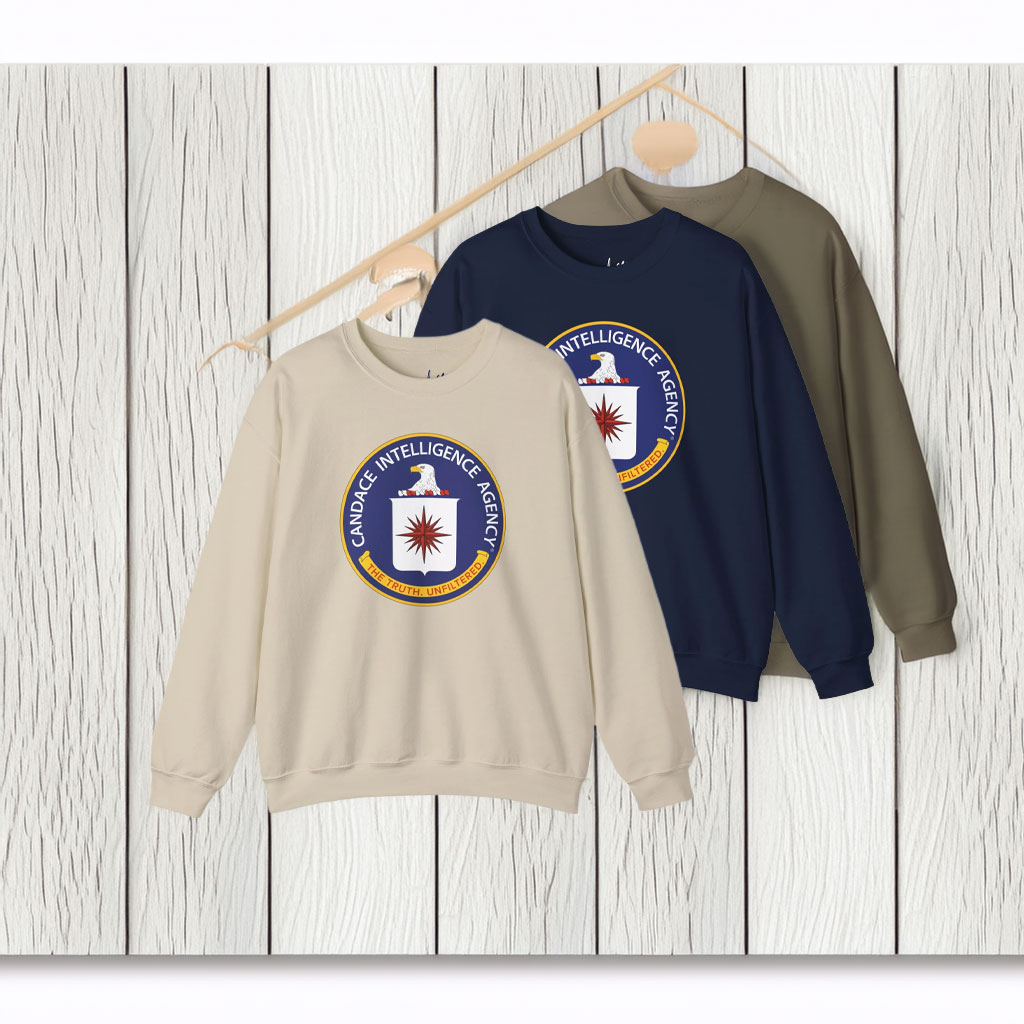 Candace Owens CIA Crewneck Sweatshirt