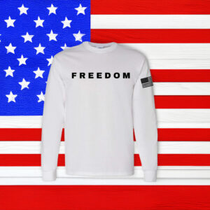 Charlie Kirk Freedom Long Sleeve T-Shirt