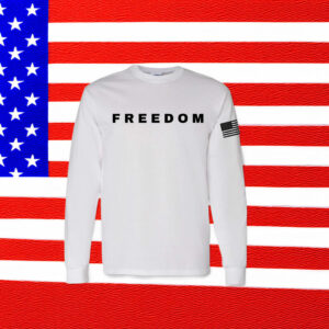 Charlie Kirk Freedom Long Sleeve T-Shirt