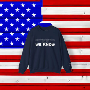 WE DON'T KNOW-KNOW BUT WE KNOW Crewneck