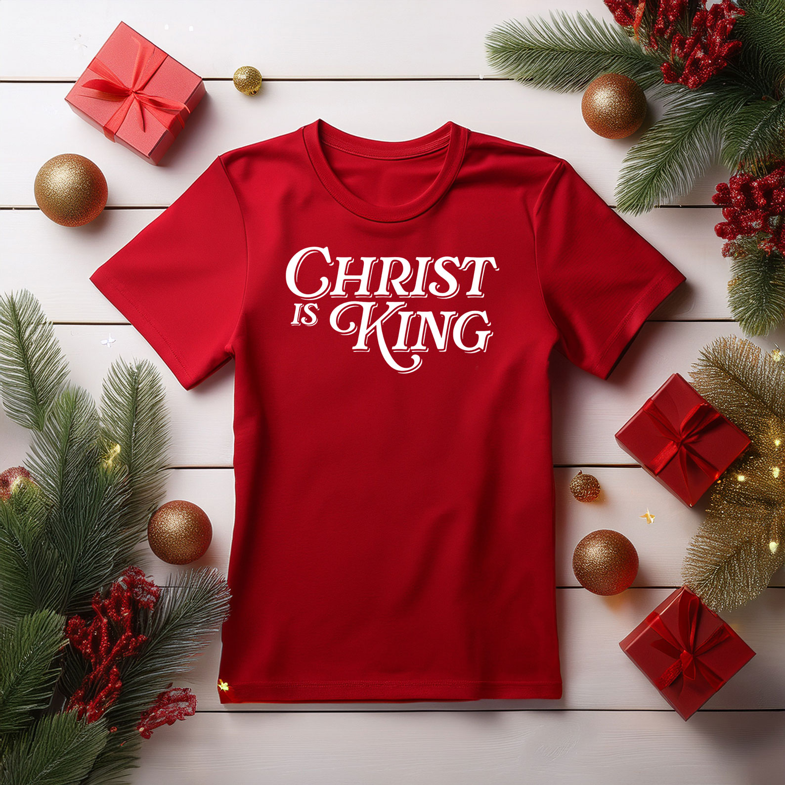 Candace Christ Is King Christmas T-Shirt