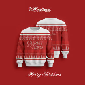 Candace Christ Is King Ugly Christmas Sweater