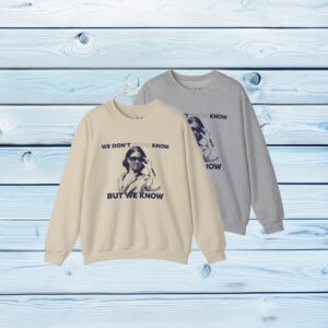 Candace Owens We Know Glasses Crewneck