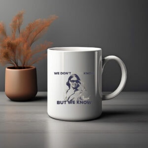 Candace Owens We Know Glasses Mug