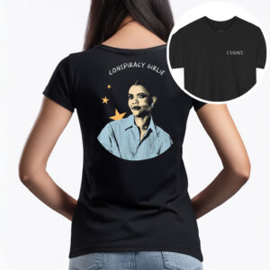 Candace Owens Conspiracy Girlie T-Shirt