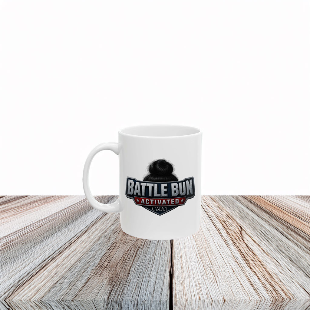 Candace Owens Battle Bun Activated Logo Mug
