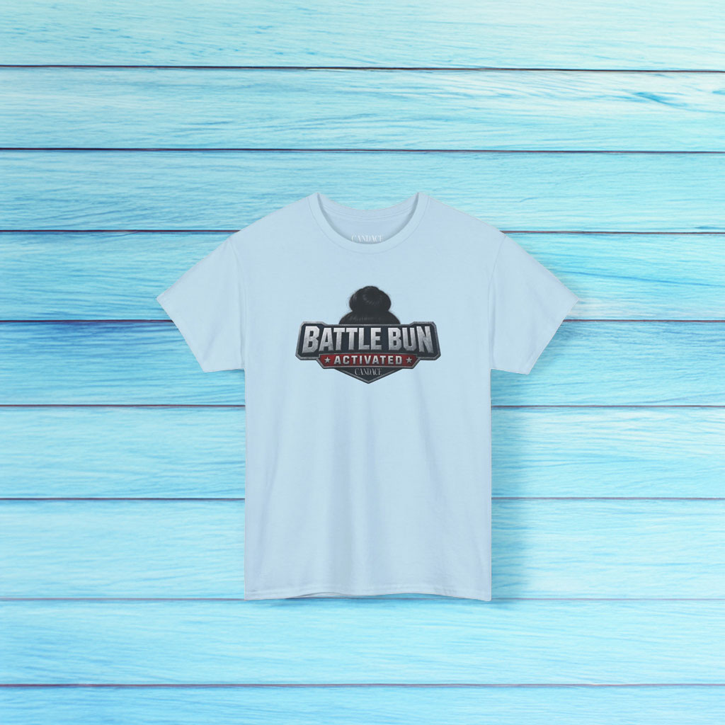 Candace Owens Battle Bun Activated Logo T-Shirt